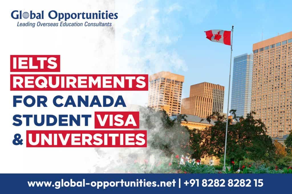 IELTS Requirements for Canada Student Visa & Universities