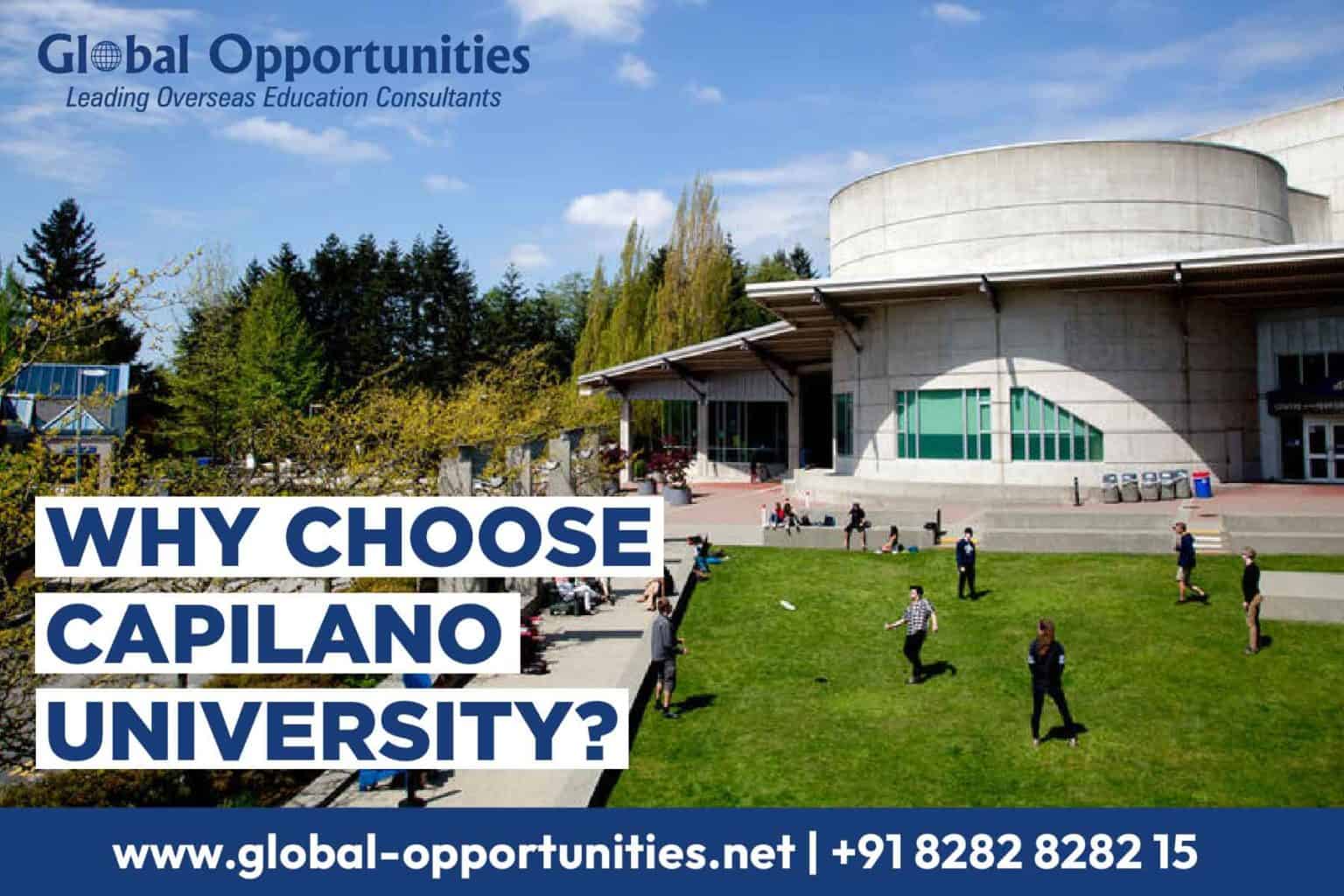 Why Choose Capilano University? Review, Courses, Fees