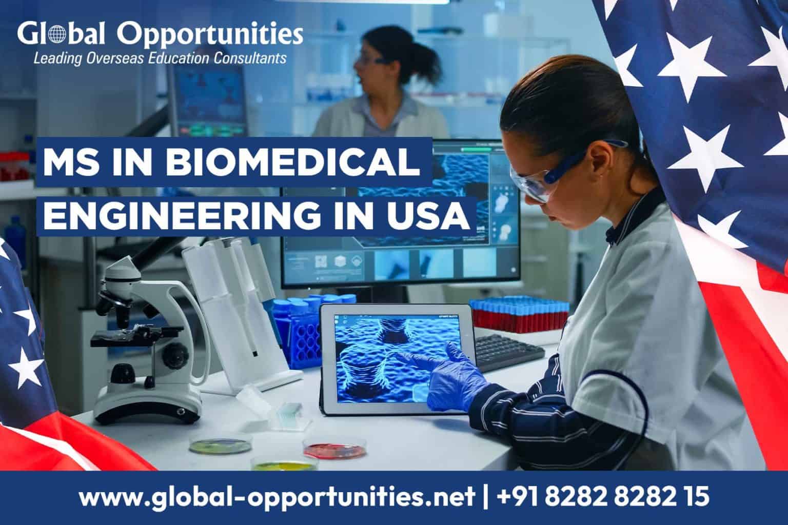 MS in Biomedical Engineering in USA Universities & Courses