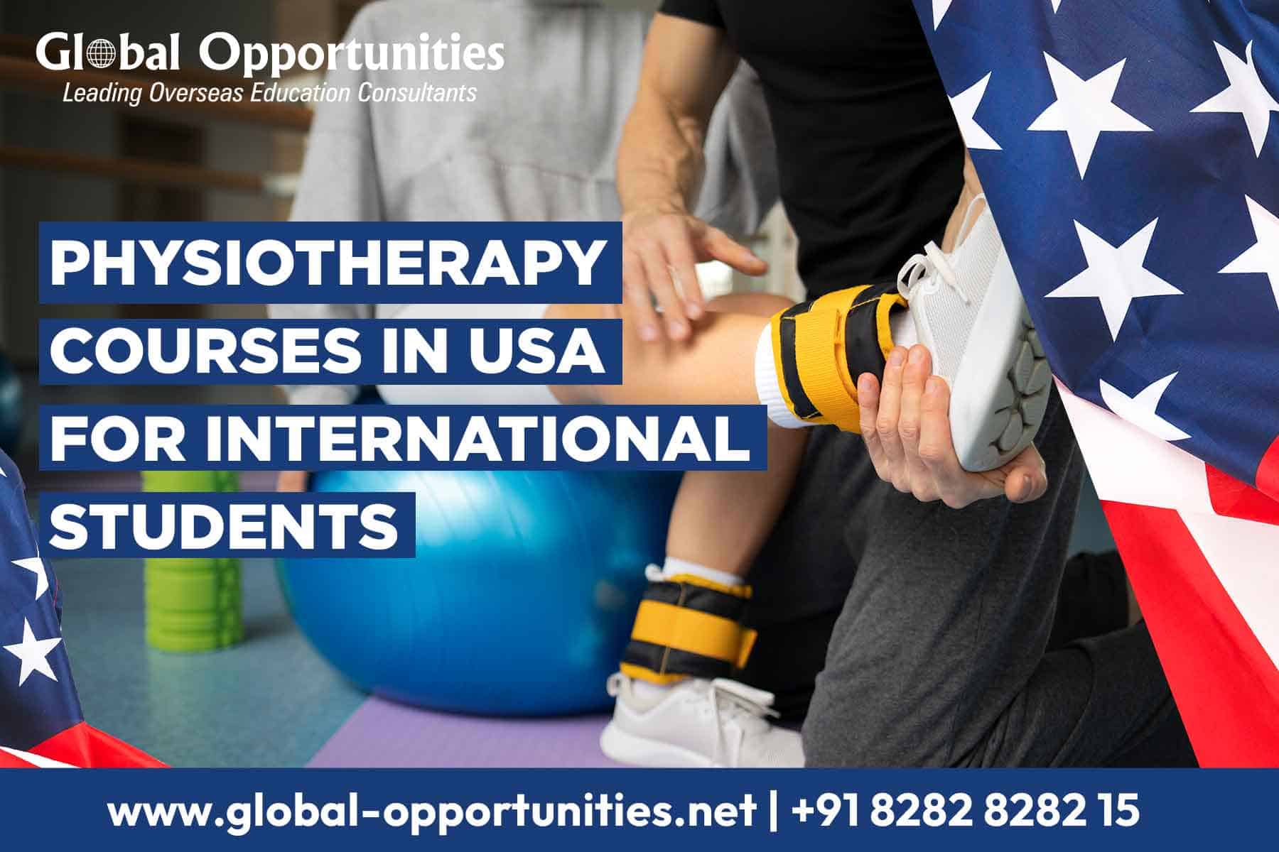 Physiotherapy Courses in USA for International Students