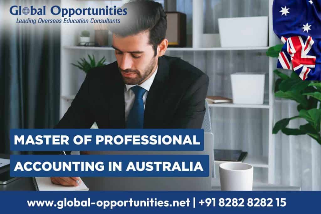 Masters in Professional Accounting in Australia