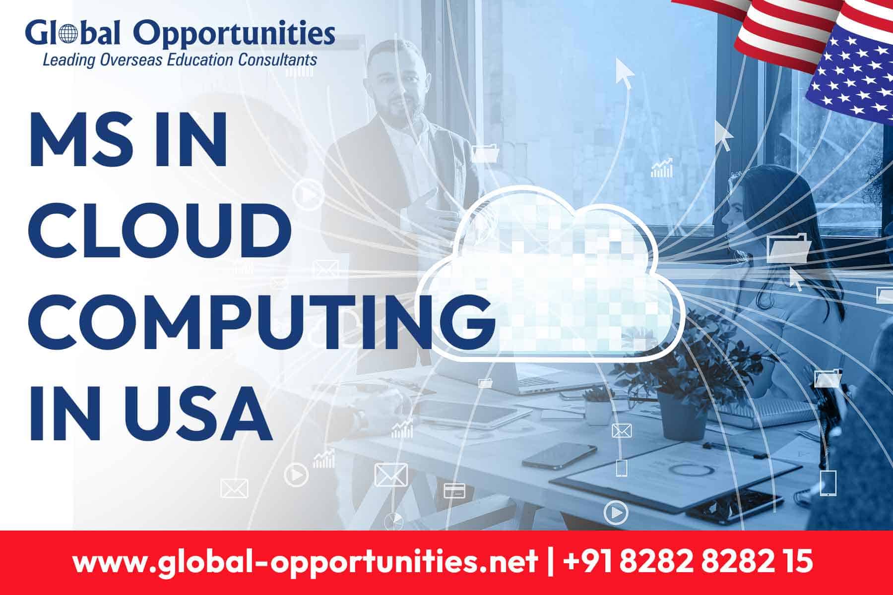 MS in cloud computing in usa