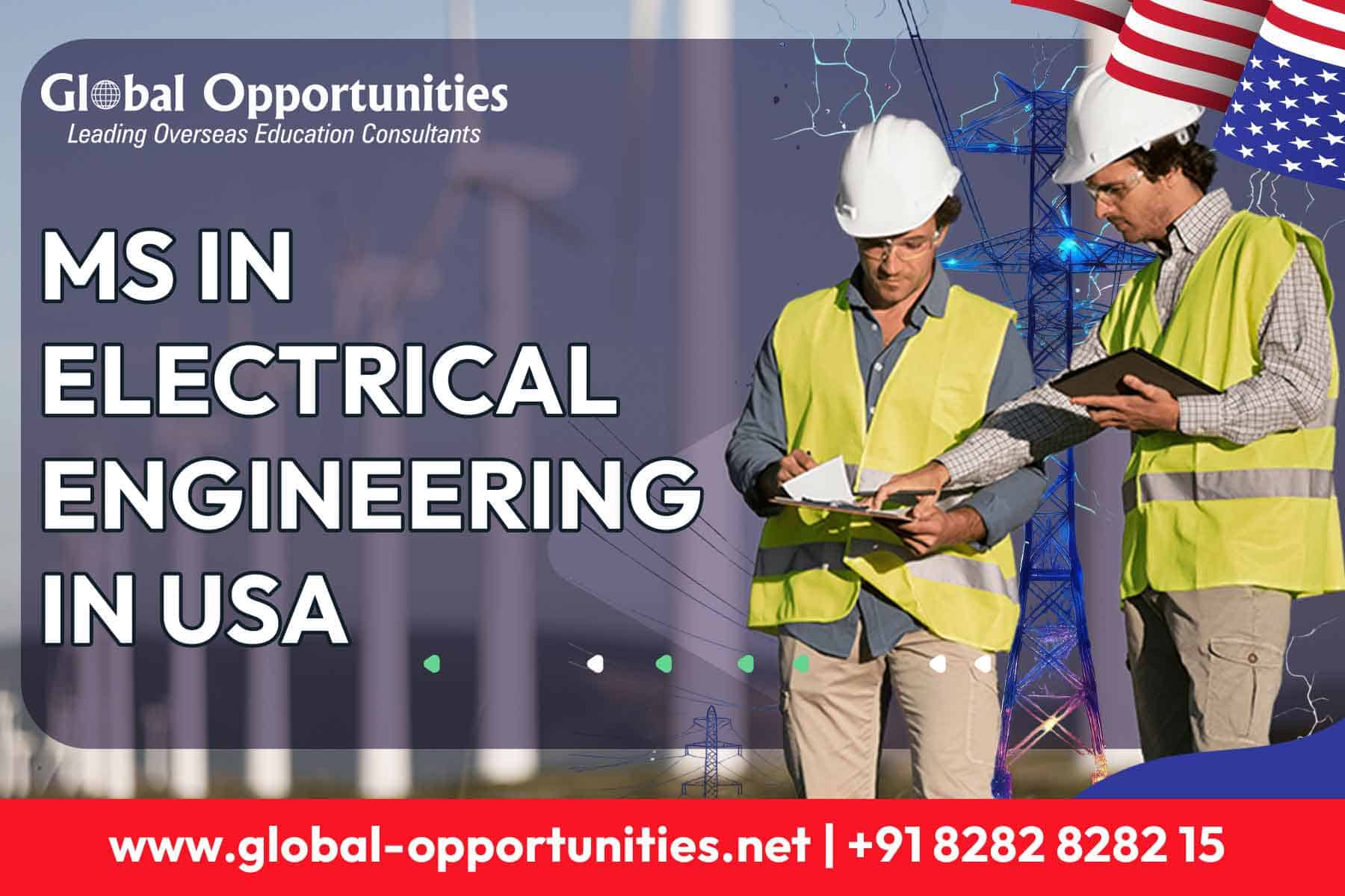 MS in electrical engineering in usa