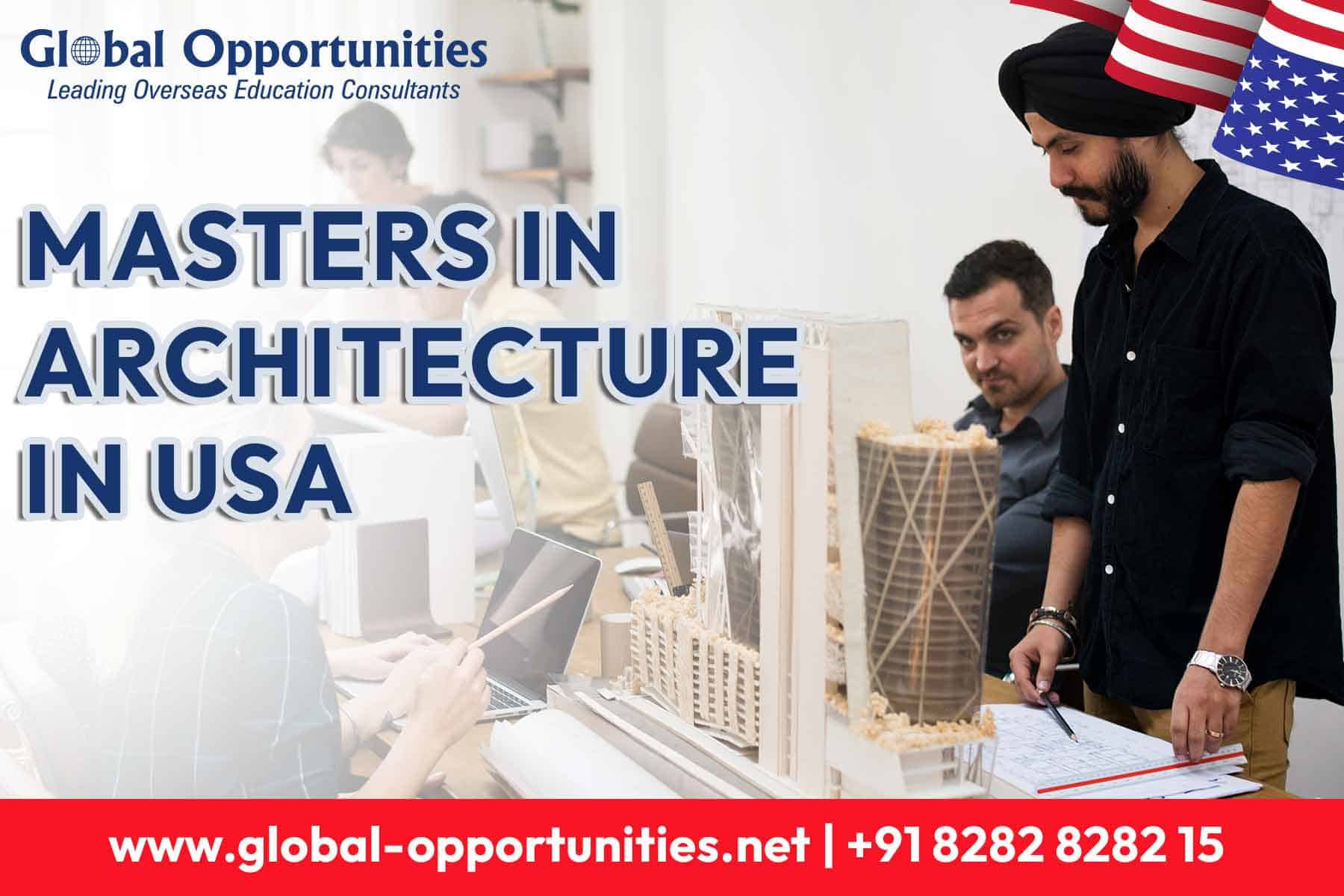 Masters in Architecture in USA