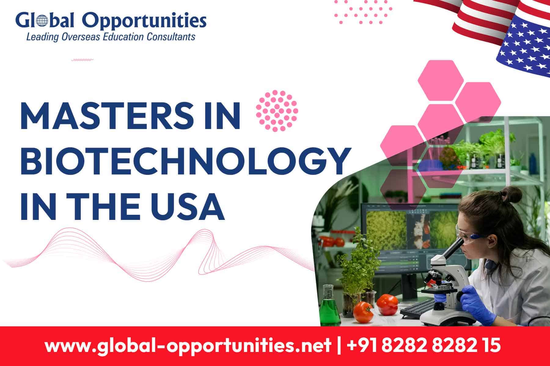 Masters in Biotechnology in the USA
