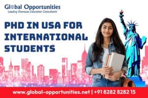 PHD in USA for International Students