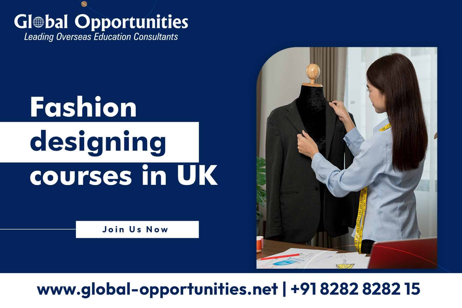 Fashion designing courses in UK