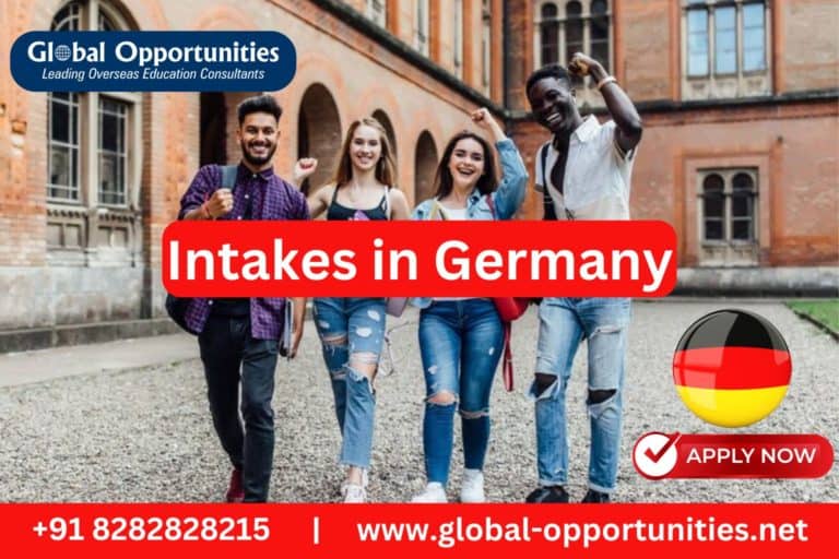 Intakes in Germany 2025 2026 Winter & Summer Semester