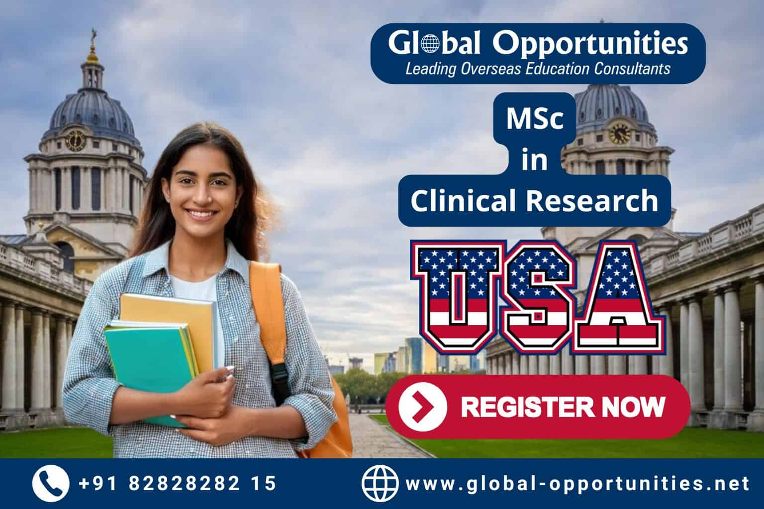 MSc Clinical Research in USA