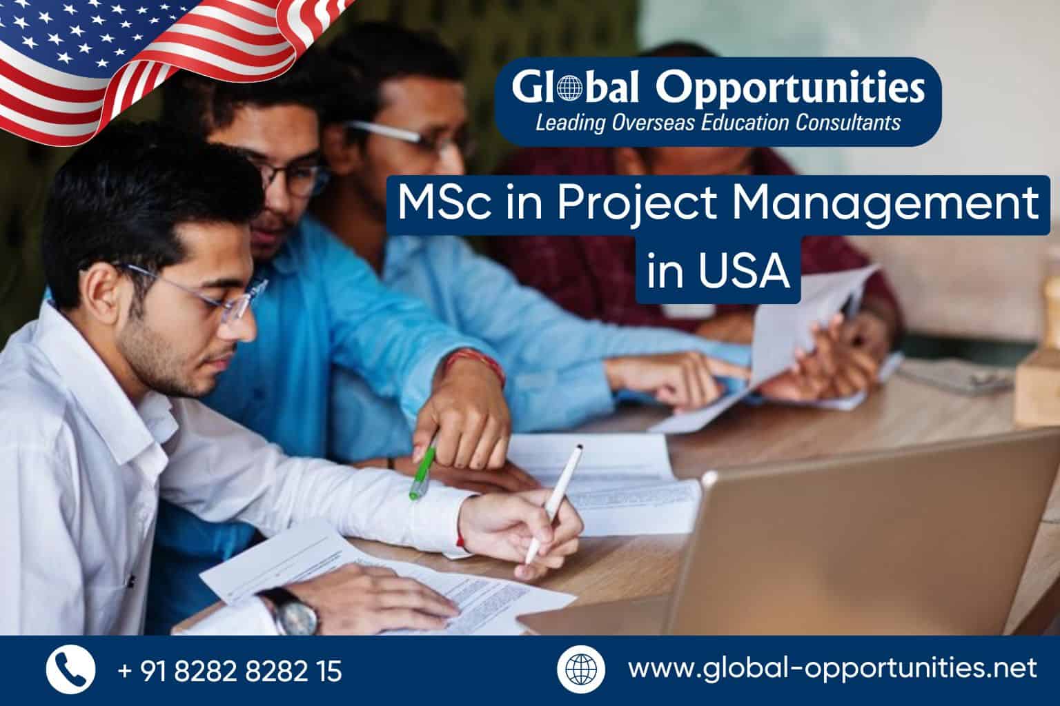 MSc in Project Management in USA