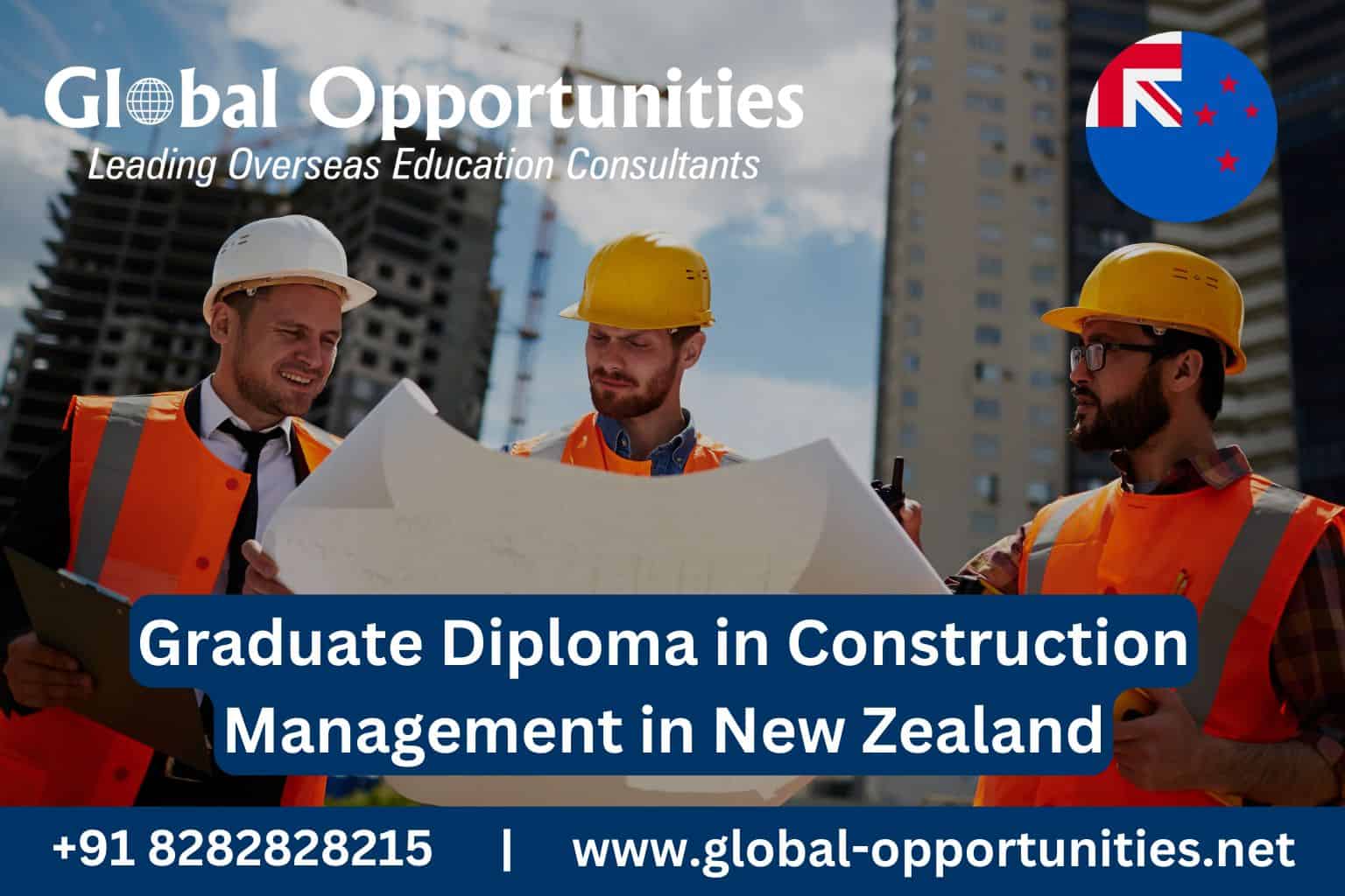 Graduate Diploma in Construction Management in New Zealand